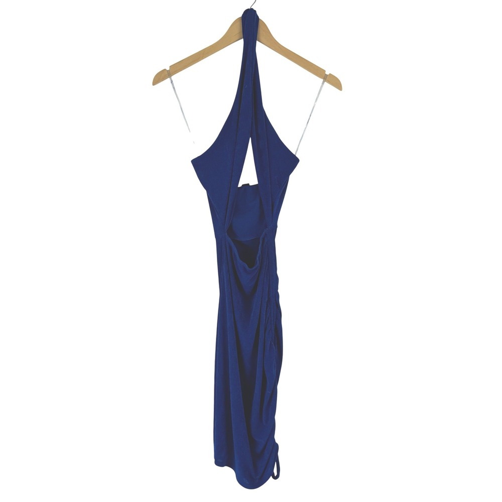 Windsor Royal Blue Ruched Bodycon Dress‎ NWT Size S ED4454-RYL